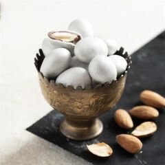 Gümüş Renkli Badem Draje