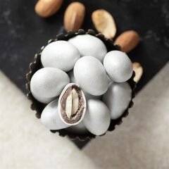 Gümüş Renkli Badem Draje