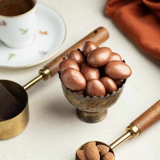 Bronz Renkli Badem Draje