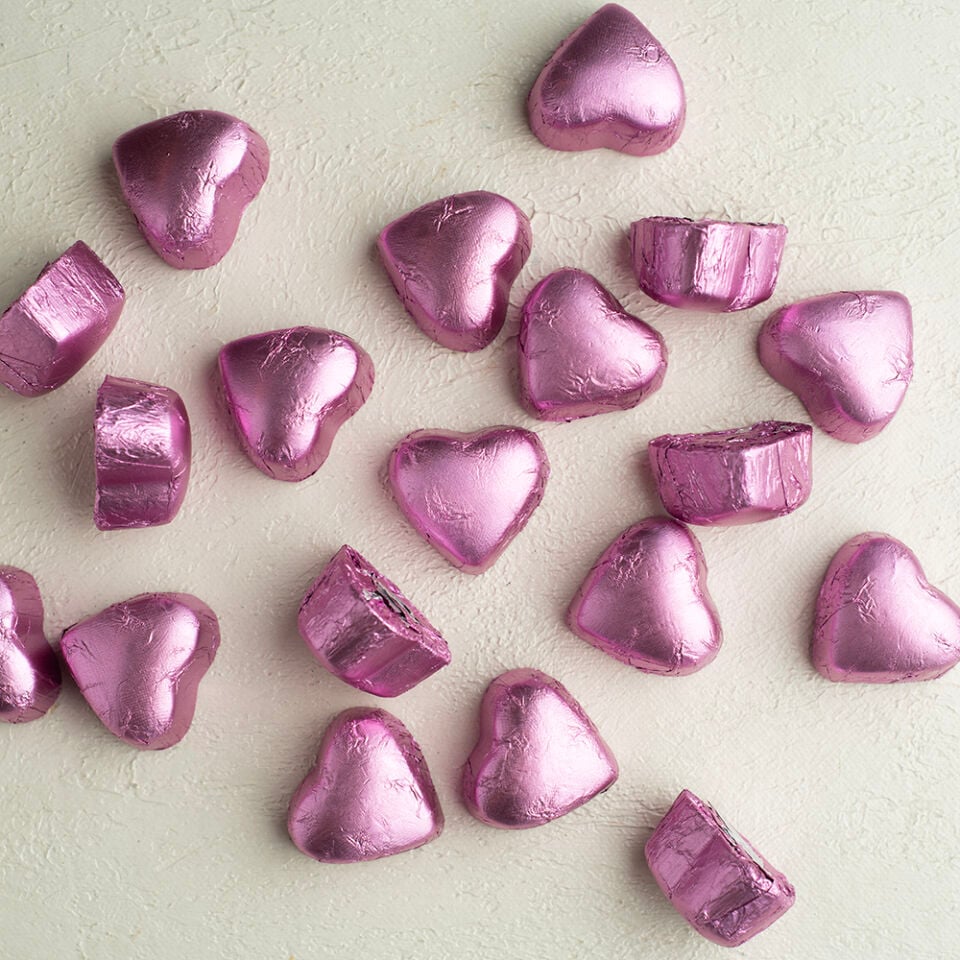 Pembe Yaldızlı Kalp