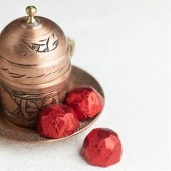 Kırmızı Yaldızlı Kristal