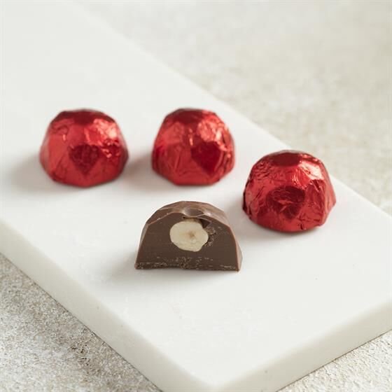 Kırmızı Yaldızlı Kristal