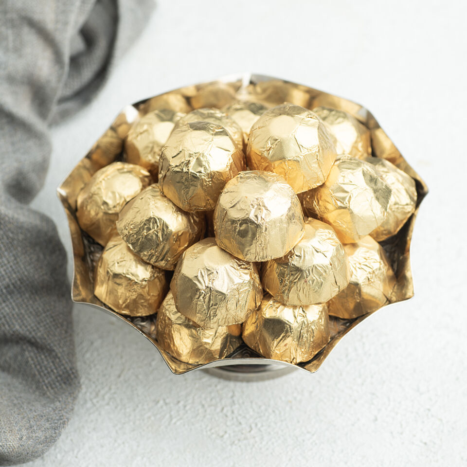 Gold Yaldızlı Kristal