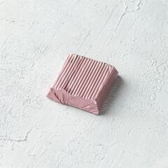 Pembe Gofrajlı Yüksek Kare