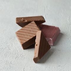 Pembe Gofrajlı Yüksek Kare