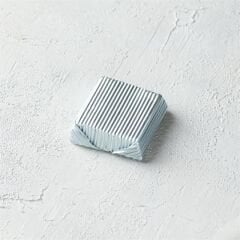 Mavi Gofrajlı Yüksek Kare