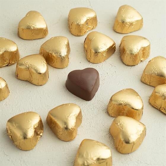 Gold Yaldızlı Kalp