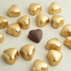 Gold Yaldızlı Kalp