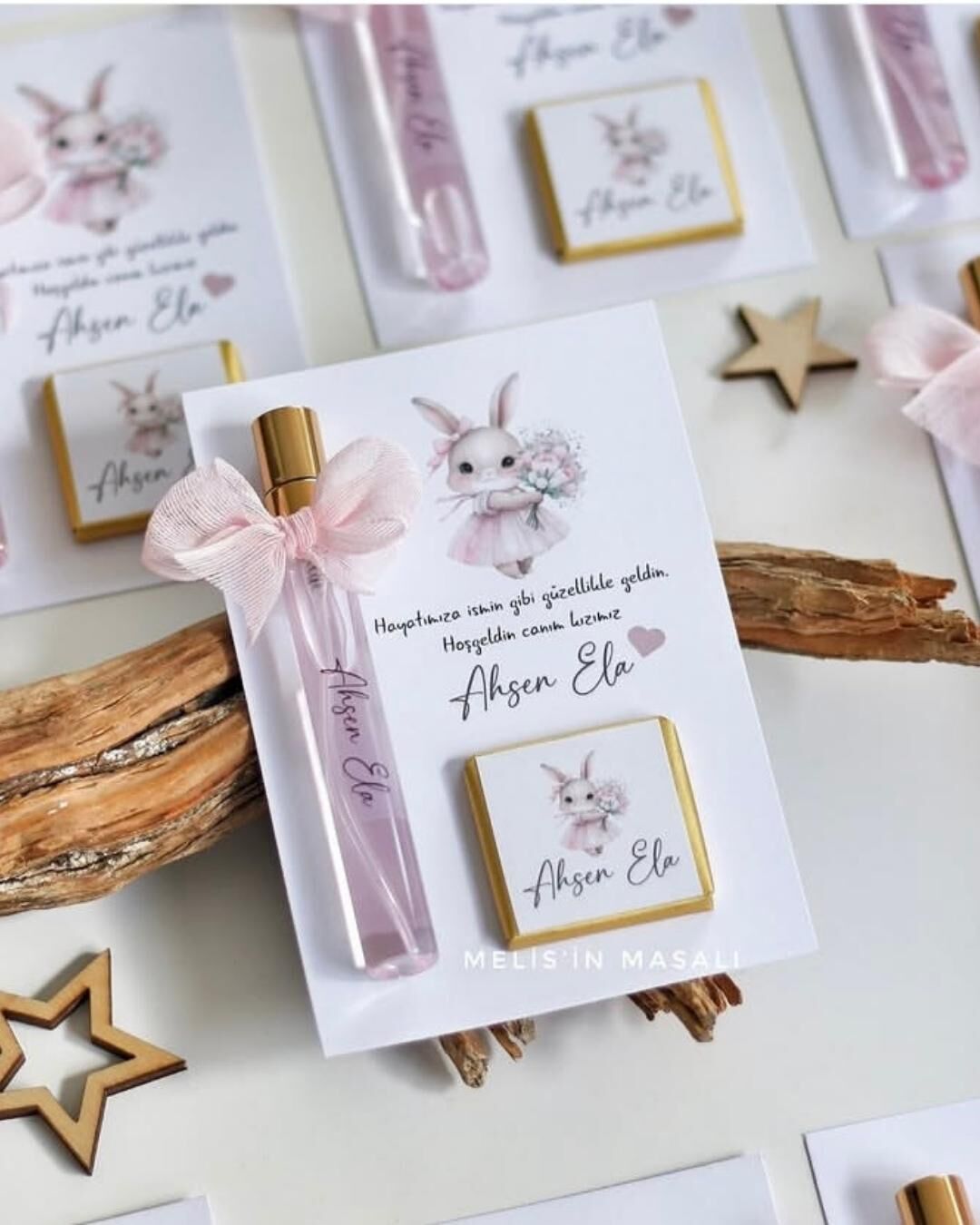 Sprey Kolonya Hediyelik ve Çikolata Set (Kartlı)