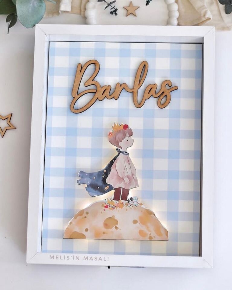 Işıklı Led Kapı Süsü