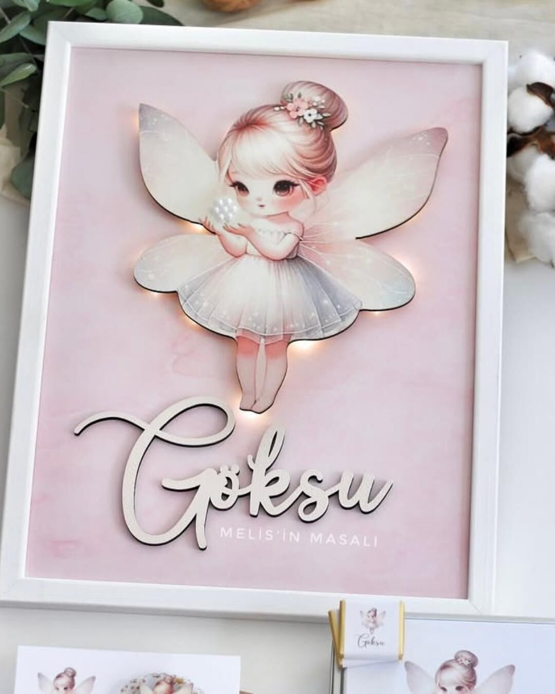 Işıklı Led Kapı Süsü